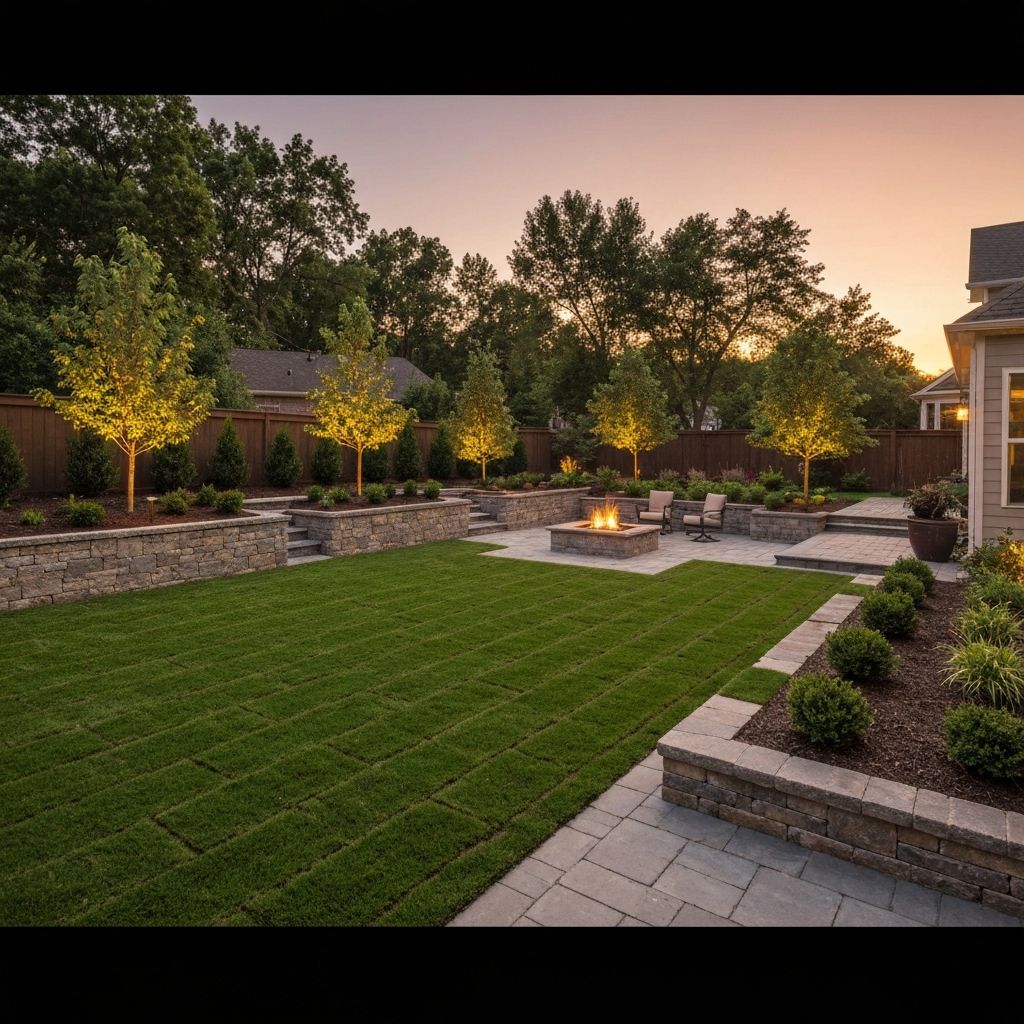 Complete backyard transformation