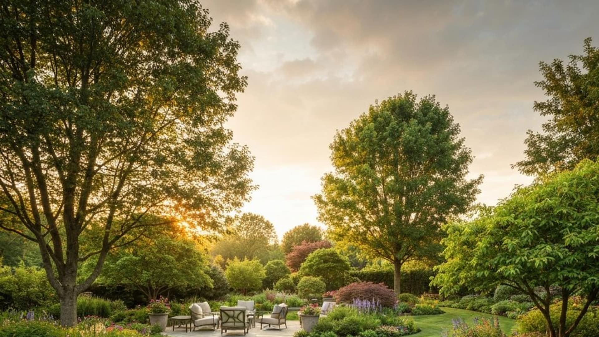 Freshly landscaped Georgia property