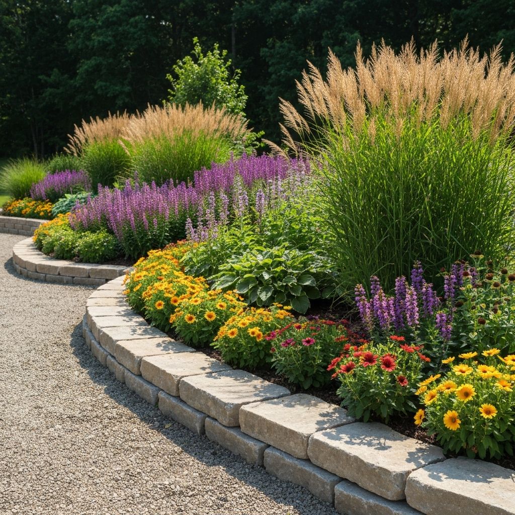 Garden planting design